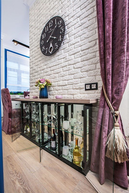 Фото из портфолио Квартирный вопрос "Кухня с огоньком" – фотографии дизайна интерьеров на INMYROOM