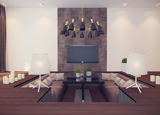 Фото из портфолио Дом в Монтевилле г. Москва – фотографии дизайна интерьеров на INMYROOM