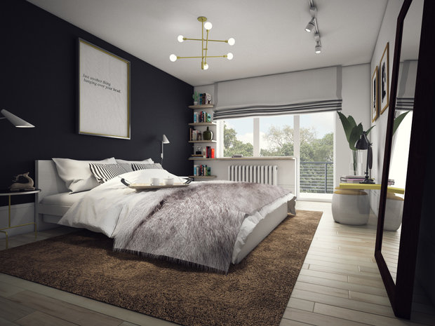 Фото из портфолио Квартира V – фотографии дизайна интерьеров на INMYROOM