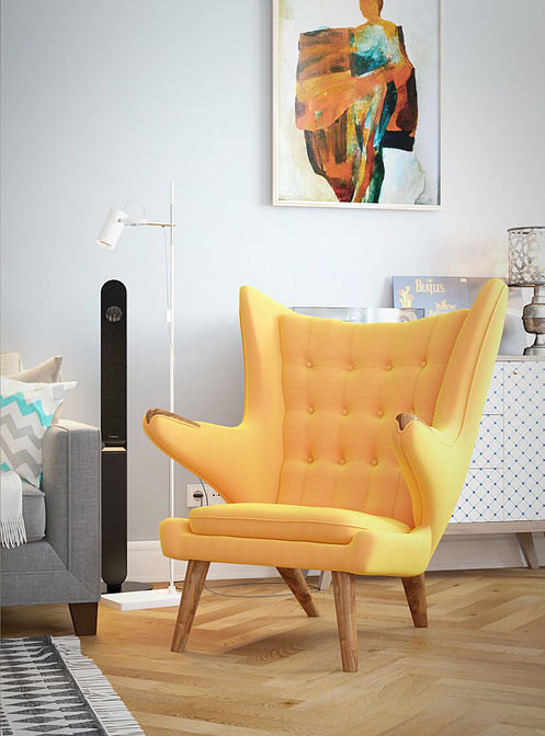 Фото из портфолио 3-к квартира, 105 м2 – фотографии дизайна интерьеров на INMYROOM
