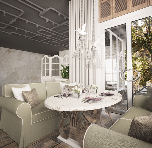 Фото из портфолио Ресторан актуального дизайна – фотографии дизайна интерьеров на INMYROOM