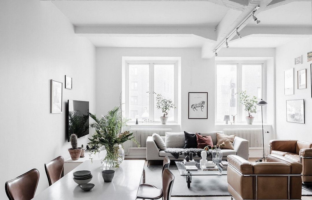 Фотография: Гостиная в стиле Скандинавский, – фото на INMYROOM Фотография: Гостиная в стиле Скандинавский, – фото на INMYROOM