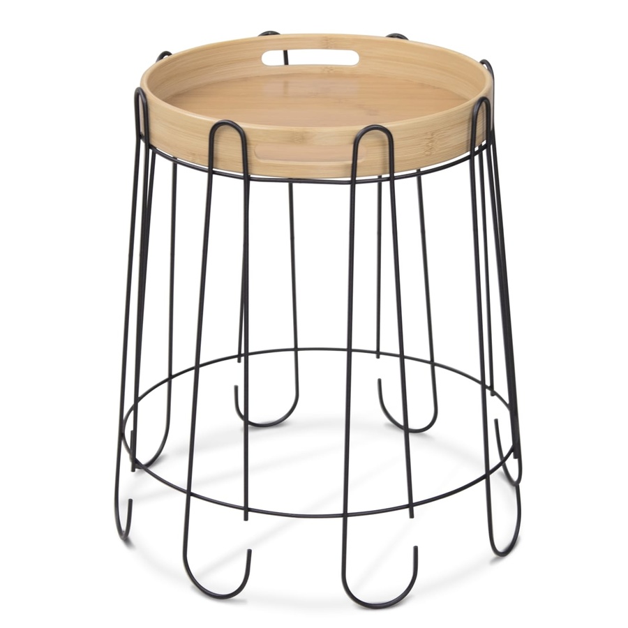 Сервировочный стол Аахен бежевого цвета