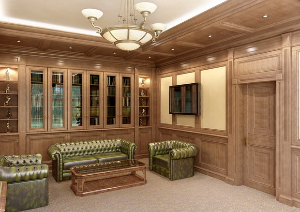 Фото из портфолио Кабинет губернатора в Москве. – фотографии дизайна интерьеров на INMYROOM