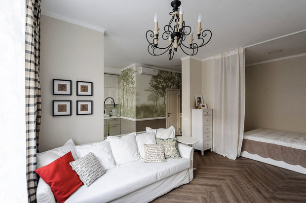 Фото из портфолио Квартира на Романова – фотографии дизайна интерьеров на INMYROOM