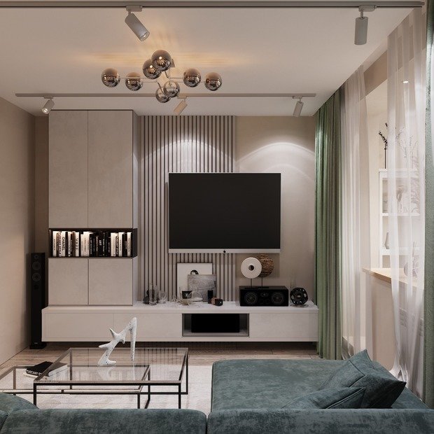 Фото из портфолио Квартира П-44Т – фотографии дизайна интерьеров на INMYROOM