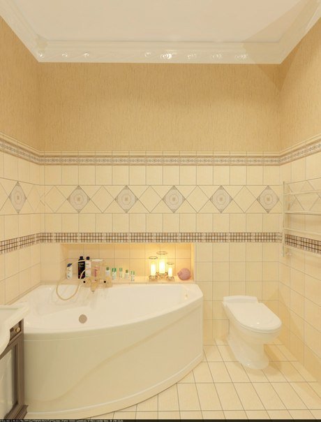 Фото из портфолио Ванная в стиле кантри – фотографии дизайна интерьеров на InMyRoom.ru