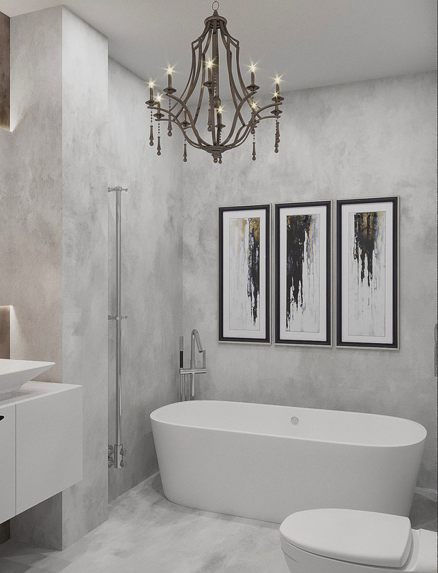 Фото из портфолио ЖК Два дома – фотографии дизайна интерьеров на INMYROOM
