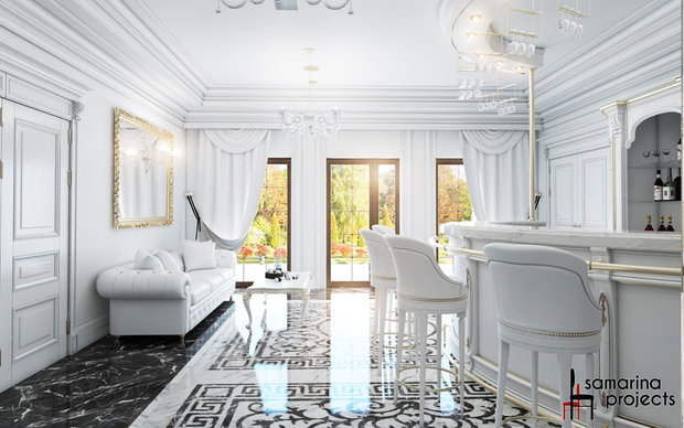 Фото из портфолио "Белоснежная классика" – фотографии дизайна интерьеров на INMYROOM