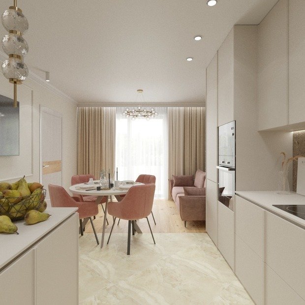 Фото из портфолио Жк Водолей 2021 – фотографии дизайна интерьеров на INMYROOM