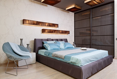 Дизайн спальни "Воздушный зефир" 