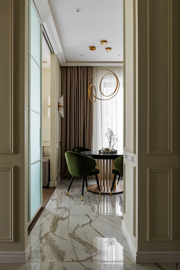 Фото из портфолио Апартаменты в ЖК «Царская площадь» (г. Москва) – фотографии дизайна интерьеров на INMYROOM