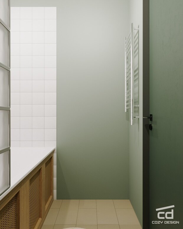 Фото из портфолио Эклектичная квартира 54м2 – фотографии дизайна интерьеров на INMYROOM