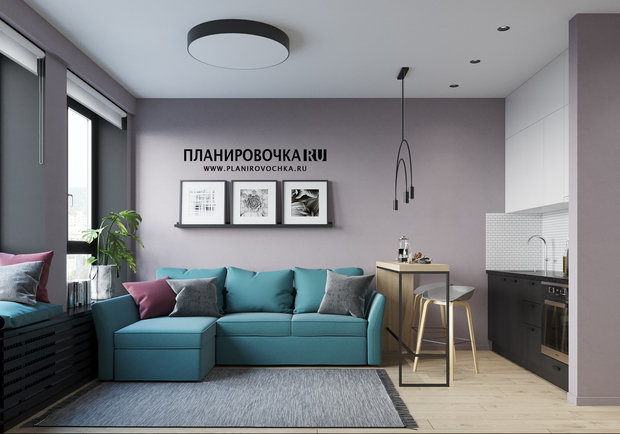 Фото из портфолио ЖК "Водный", Студия 21,4 м2 – фотографии дизайна интерьеров на INMYROOM