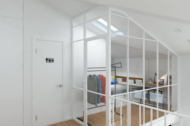 Фотография: Кабинет в стиле Скандинавский, Квартира, Проект недели, Химки, Geometrium, ЖК «Город Набережных» – фото на INMYROOM