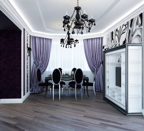 Фото из портфолио Роскошный стиль барокко – фотографии дизайна интерьеров на INMYROOM