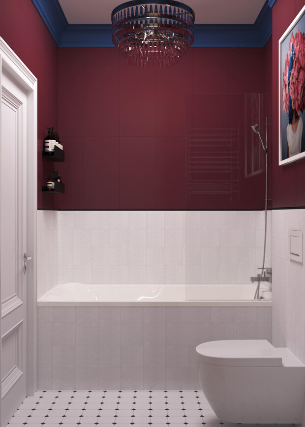 Фото из портфолио Яркая классика – фотографии дизайна интерьеров на INMYROOM