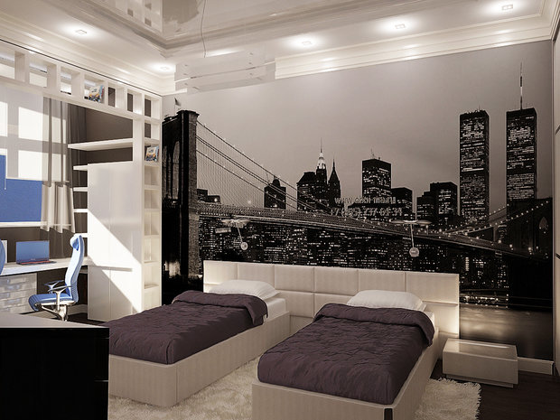 Фотография: Спальня в стиле Современный, Хай-тек – фото на INMYROOM