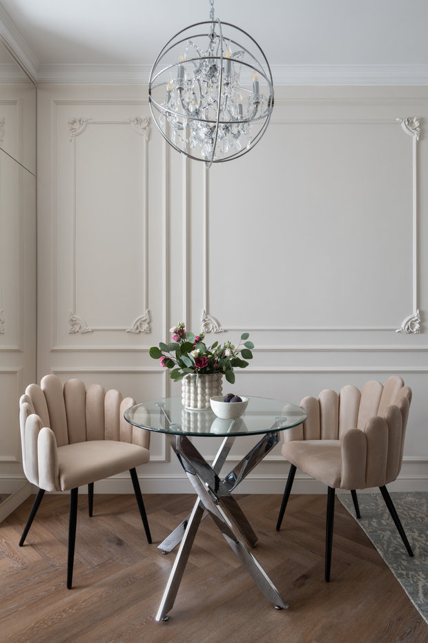 Фотография: Кухня и столовая в стиле Классический, Современный, Малогабаритная квартира, Квартира, Студия, Проект недели, Москва, до 40 метров, Make my flat, Татьяна Смородина – фото на INMYROOM