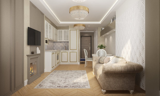 Фото из портфолио JAT, г. Новосибирск – фотографии дизайна интерьеров на INMYROOM