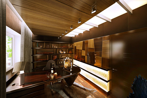 Фото из портфолио Квартира в Казахстане - Два уровня 200 м2 – фотографии дизайна интерьеров на INMYROOM