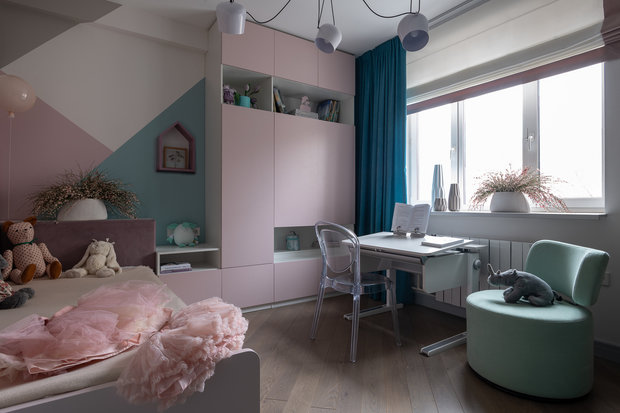 Фото из портфолио Девочки на Студенческой – фотографии дизайна интерьеров на INMYROOM