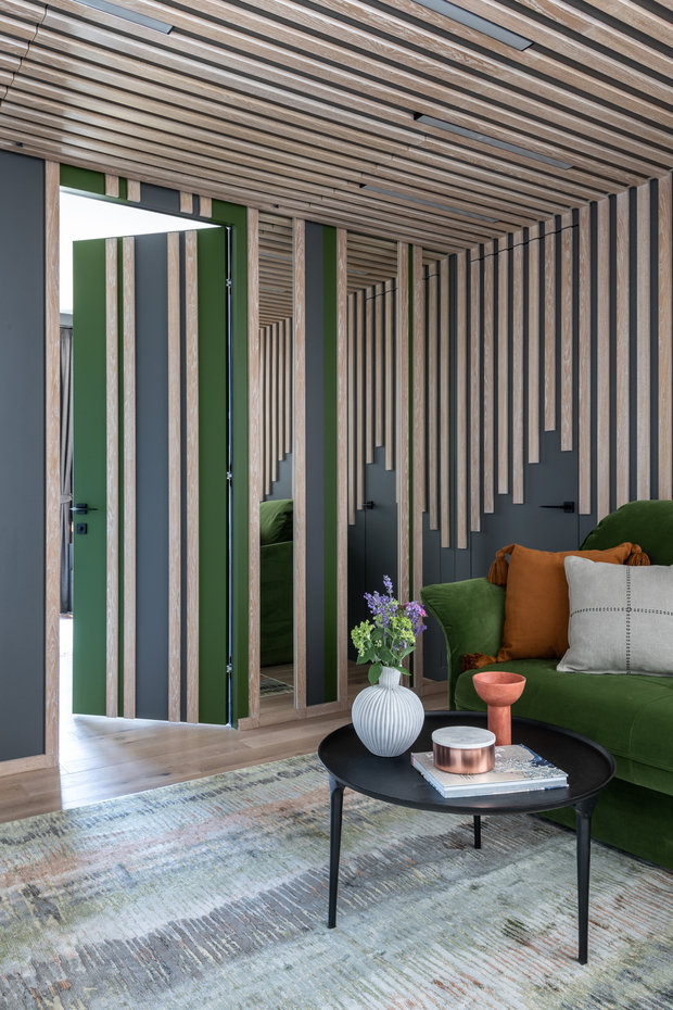 Фото из портфолио Просторная квартира 120м.кв для современной молодрй семьи – фотографии дизайна интерьеров на INMYROOM