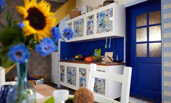 Фото из портфолио Васильковая веранда – фотографии дизайна интерьеров на INMYROOM