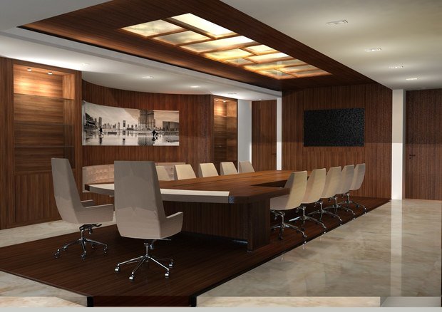 Фото из портфолио Офис компании Лукойл в Дубае. – фотографии дизайна интерьеров на INMYROOM