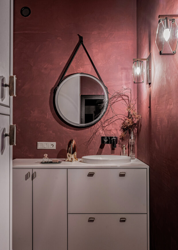 Фотография: Ванная в стиле Современный, Квартира, Проект дня, Беларусь, Сталинка, 3 комнаты, 40-60 метров, Могилев, Анастасия Придачина – фото на INMYROOM