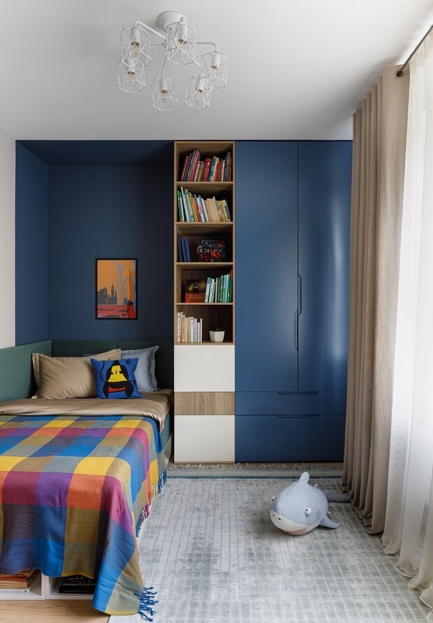 Фотография: Детская в стиле Современный, Квартира, Проект недели, Красногорск, 4 и больше, Более 90 метров, Ирина Бородина – фото на INMYROOM