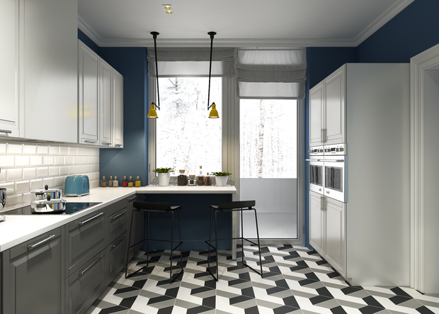 Фотография: Кухня и столовая в стиле Скандинавский, Квартира, Проект недели, Анастасия Туганова – фото на INMYROOM