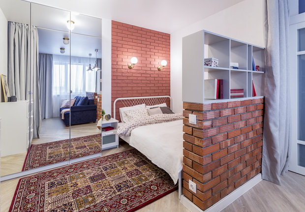 Фото из портфолио 48м2 Neloft Реализация – фотографии дизайна интерьеров на INMYROOM