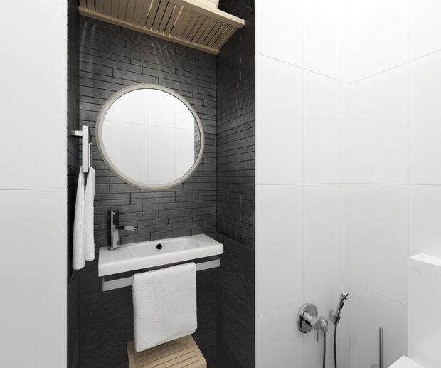 Фото из портфолио Улица Зелинского, 86 м2 – фотографии дизайна интерьеров на INMYROOM