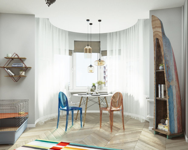 Фото из портфолио Квартира в ЖК "Миллион Алых Роз" – фотографии дизайна интерьеров на INMYROOM