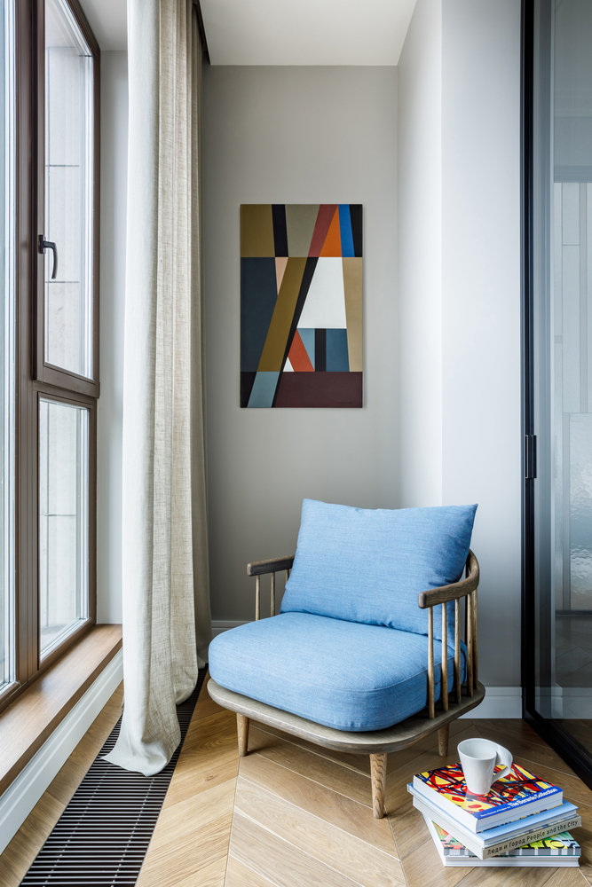 Фотография: Балкон в стиле Современный, Квартира, Проект дня, Москва, Айя Лисова, 4 и больше, Более 90 метров, Aiya Design – фото на INMYROOM Фотография: Балкон в стиле Современный, Квартира, Проект дня, Москва, Айя Лисова, 4 и больше, Более 90 метров, Aiya Design – фото на INMYROOM