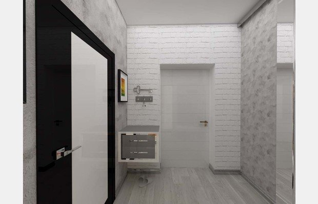 Фото из портфолио Дизайн квартиры-студии – фотографии дизайна интерьеров на INMYROOM