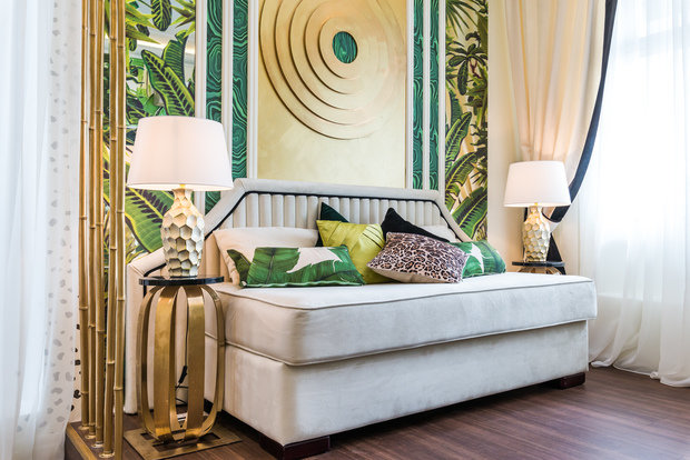 Фото из портфолио ЗОЛОТЫЕ ДЖУНГЛИ – фотографии дизайна интерьеров на INMYROOM