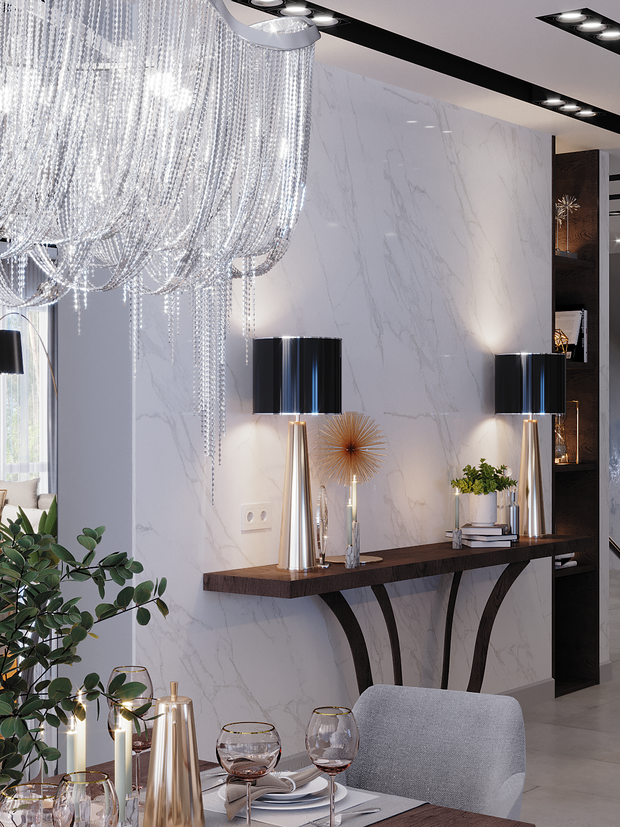 Фото из портфолио Элегантный минимализм – фотографии дизайна интерьеров на INMYROOM