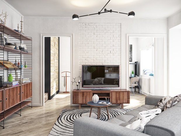 Фото из портфолио Scandinavian №1 – фотографии дизайна интерьеров на INMYROOM