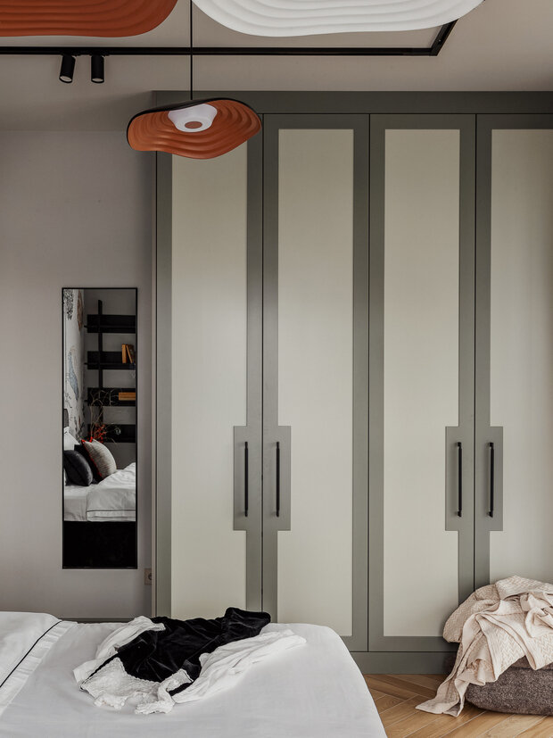 Фотография: Спальня в стиле Современный, Эклектика, Квартира, Проект дня, Минск, 3 комнаты, Анастасия Венедчук – фото на INMYROOM