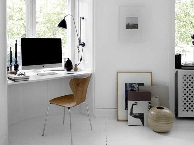 Фотография: Кабинет в стиле Скандинавский, Советы – фото на INMYROOM