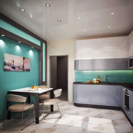 Фото из портфолио Интересный модерн в интерьере квартиры – фотографии дизайна интерьеров на INMYROOM