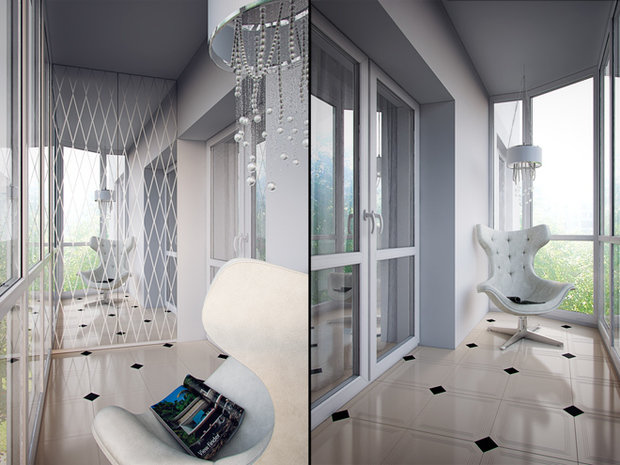 Фото из портфолио Квартира в красных тонах – фотографии дизайна интерьеров на INMYROOM