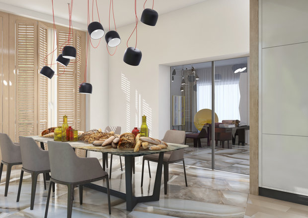 Фото из портфолио "Хлебосольная кухня" – фотографии дизайна интерьеров на INMYROOM