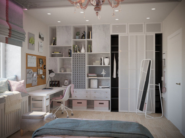 Фото из портфолио Детские комнаты в доме с теплой семейной атмосферой – фотографии дизайна интерьеров на INMYROOM