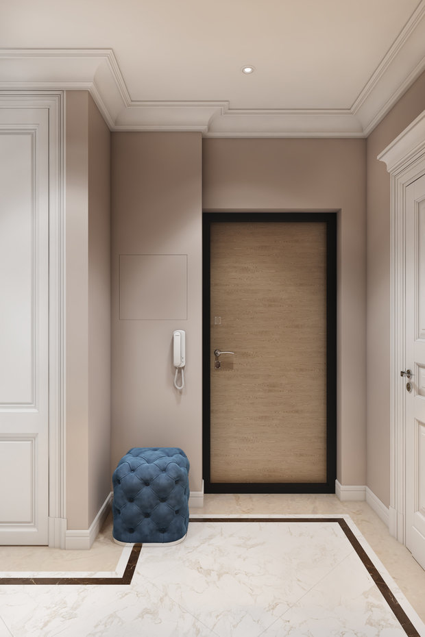 Фото из портфолио Нежная классика – фотографии дизайна интерьеров на INMYROOM