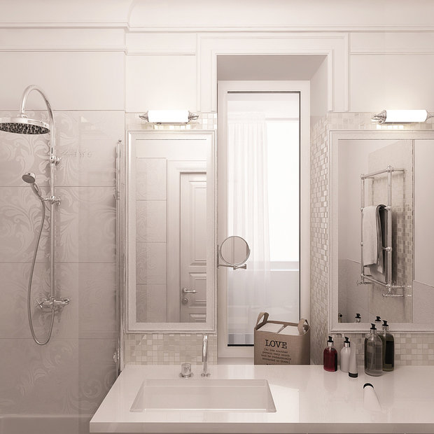 Фото из портфолио Оттенки белого – фотографии дизайна интерьеров на INMYROOM