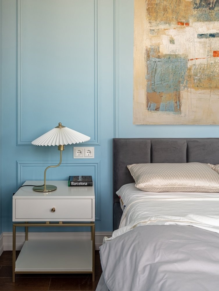 Фотография: Спальня в стиле Современный, Квартира, Проект недели, Москва, 4 и больше, Более 90 метров, Мария Полянская – фото на INMYROOM