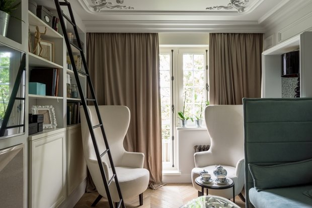 Фото из портфолио Французская гостиная  – фотографии дизайна интерьеров на INMYROOM